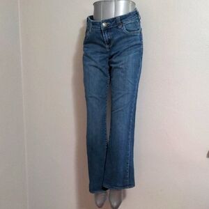 Kut From The Kloth 6 Blue Jean Denim Five Pocket Cropped Capris